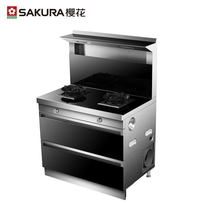 樱花(SAKURA)集成灶消毒柜款集成一体灶 家用抽油烟机燃气灶消毒柜套装BF1001液化气