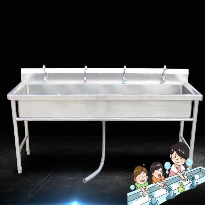 商用不锈钢水槽水池 2400*700*800