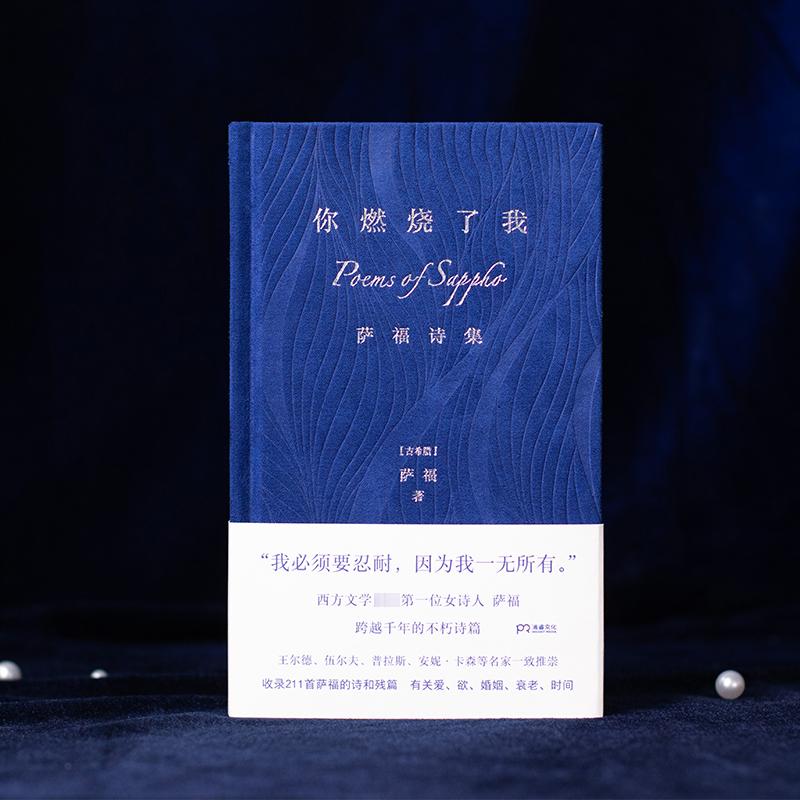 [正版]你燃烧了我 (古希腊)萨福 著 郑亚洪 译 外国诗歌文学 书店图书籍 湖南文艺出版社高清大图