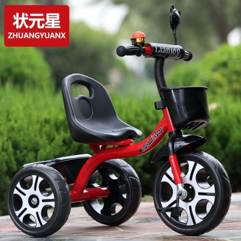新款儿童三轮车男孩2脚蹬童车3小孩自行车骑女宝宝玩具可坐1-5周