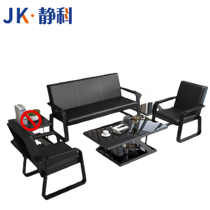 静科办公沙发 175+68+68cm+长茶几