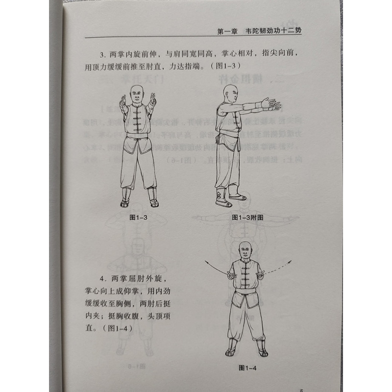 少林秘传绝技丛书二邓方华编韦陀劲精要教程秘诀 健体锻炼养生太极拳