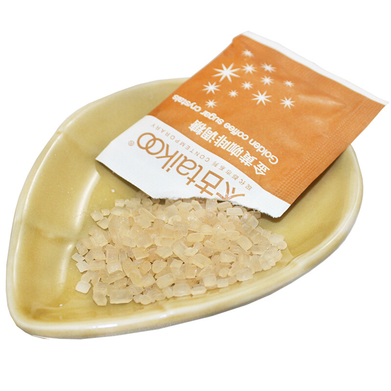晋唐 太古咖啡糖包 金黄咖啡调糖包 黄沙糖 5g*50包 250g/盒 5盒/组
