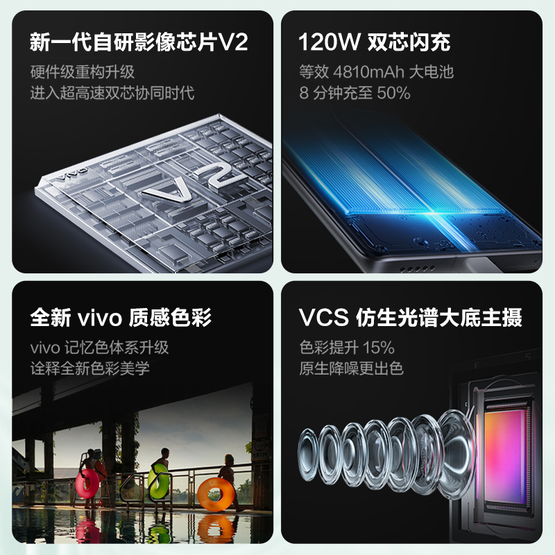 vivo X90s 12GB+512GB 华夏红 5G全网通新品手机 天玑9200+旗舰芯片5000万蔡司影像120W双芯闪充超视网膜护眼屏 5G智能手机