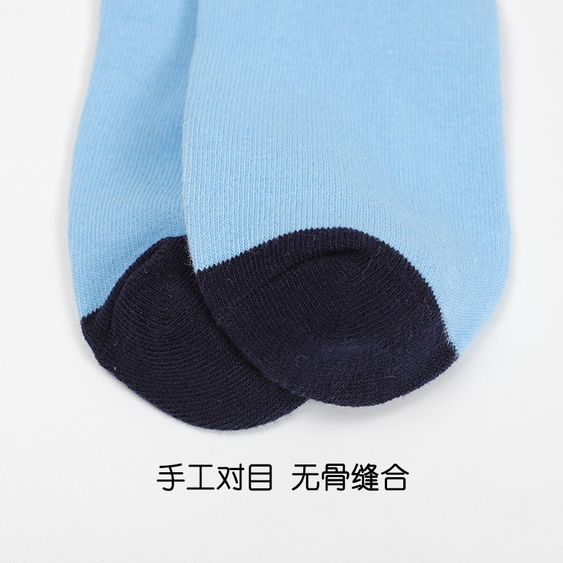 浪莎儿童袜子男童中筒棉袜春秋中大童男孩肤透气运动袜 卡通小汽车6双装 31-35码 脚长20-22cm 建议7-9岁高清大图