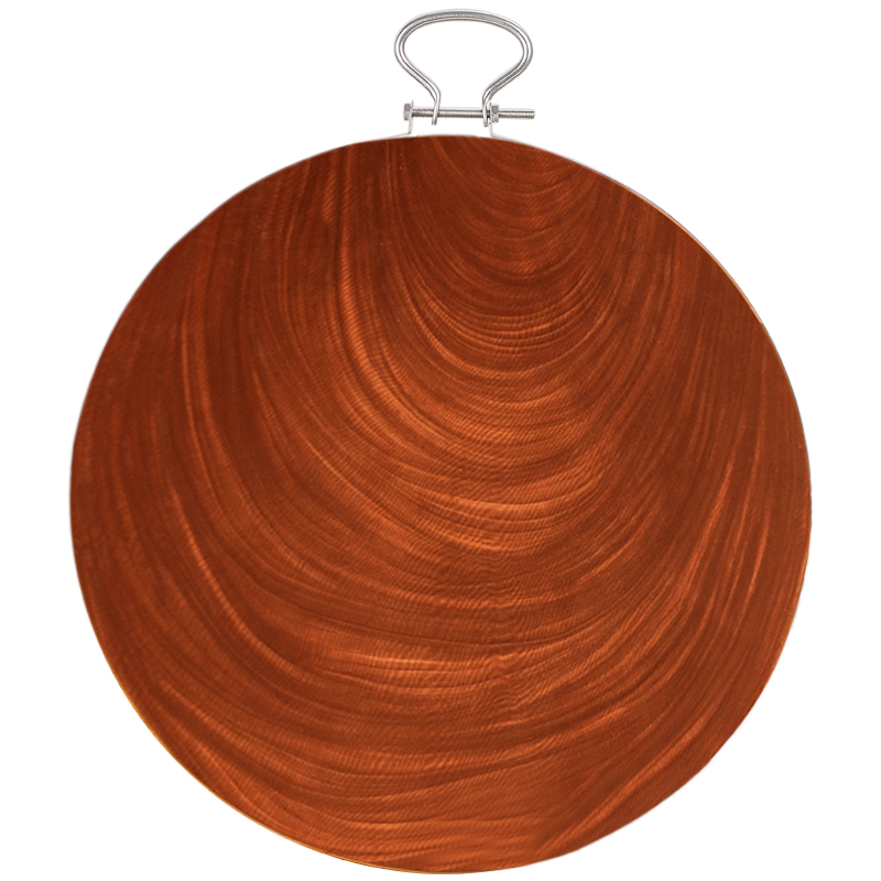 菜板 实木砧板 圆形砧板 46*5cm高清大图