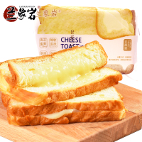 兰象岩乳酪吐司面包1000g全麦早餐半切片夹心三明治乳酪蛋糕面包点零食品
