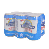 三得利啤酒(Suntory)特爽 330ml*6罐