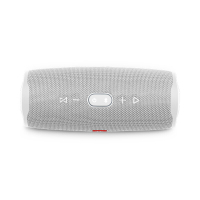 JBL CHARGE4 音乐冲击波四代 便携式蓝牙音箱+低音炮 户外迷你音箱 防水设计 增强版赛道扬声器 白色