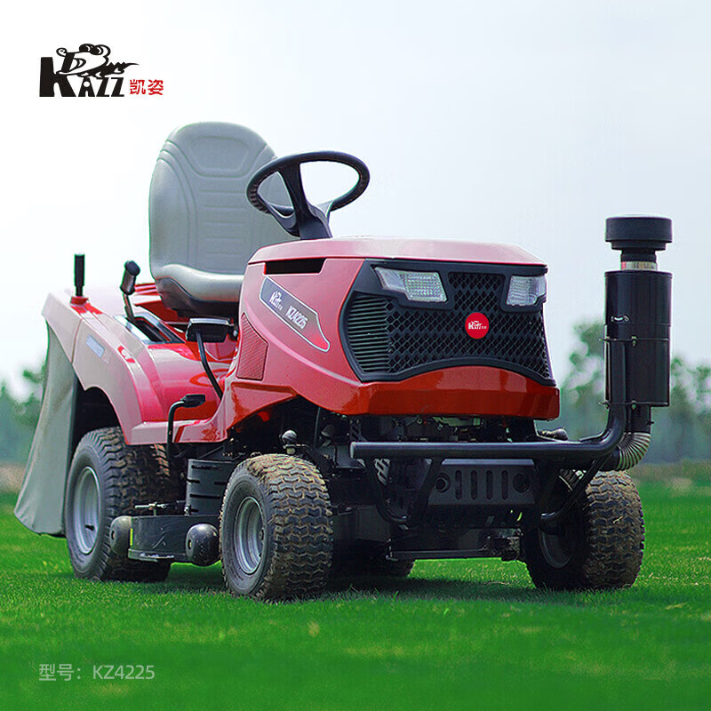 凯姿(KAZZ)KZ4225 坐骑式割草机草坪修剪机除草机四冲程割草车骑乘式草坪车 单位:台高清大图
