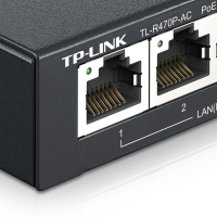TP-LINK TL-R470P-AC PoE供电·AP管理一体化企业级路由器