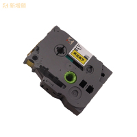 新增颜 XZY-A1A-GA107 黄底黑字18MM标签色带(计价单位:个)黄色