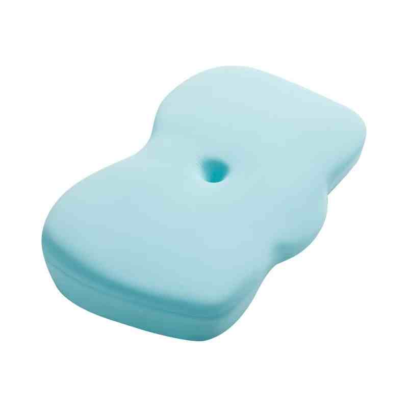 8H笑脸美颜枕非温感记忆棉生物纺织玻尿酸3D立体分区高低双区可睡