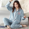 珊瑚绒睡衣女款2024新款秋冬加绒加厚法兰绒家居服可外穿时尚套装