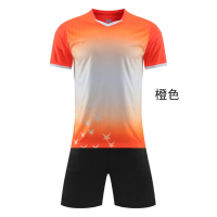 TDUO 足球服 Q56 套 M 橙色