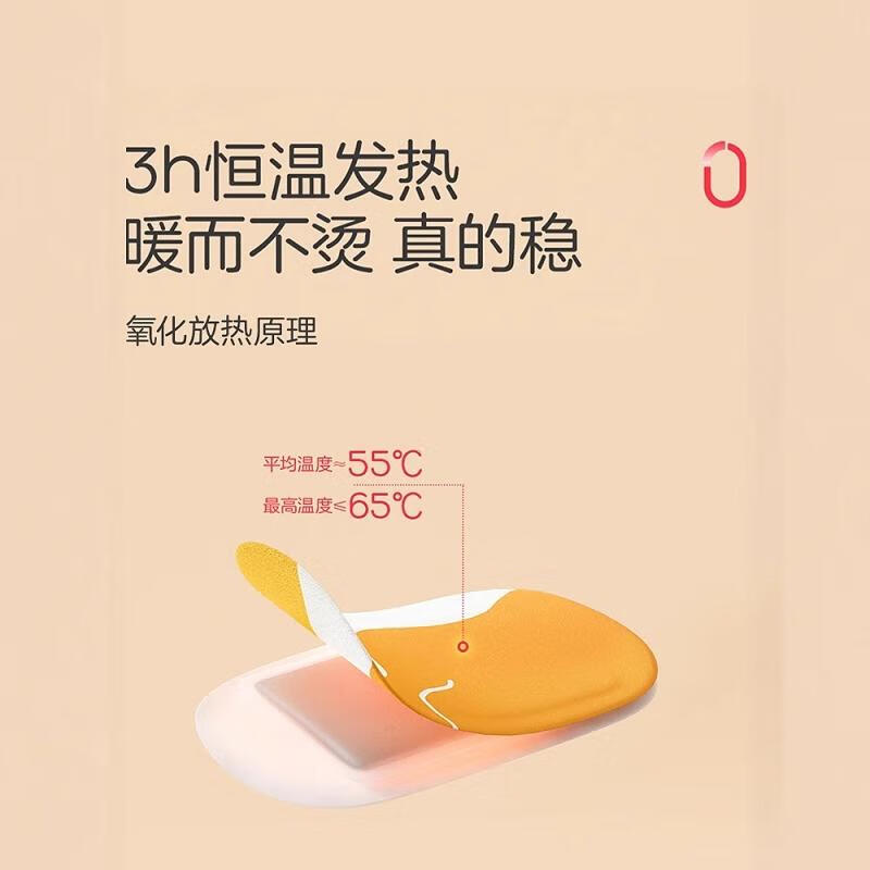 彩虹暖足贴持续发热热敷贴驱寒保暖自发热贴单独包装手足两用20片装高清大图