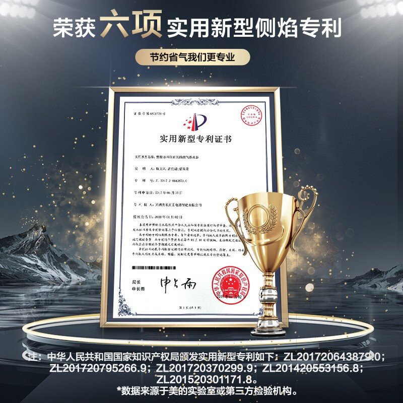 美的燃气热水器家用12升即热强排式恒温节能省气安全防冻健康净浴CO防泄漏小体积天燃气厨房热水器JSQ22-12HWF