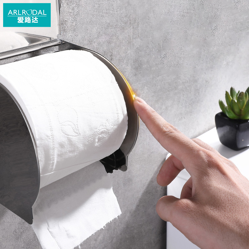 爱路达 不锈钢纸巾盒H30C/个高清大图