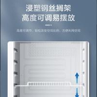 美的(Midea)展示柜商用278升 风循环制冷全冷藏立式透明玻璃门陈列柜 商超便利店啤酒保鲜饮料柜SC-278GM白