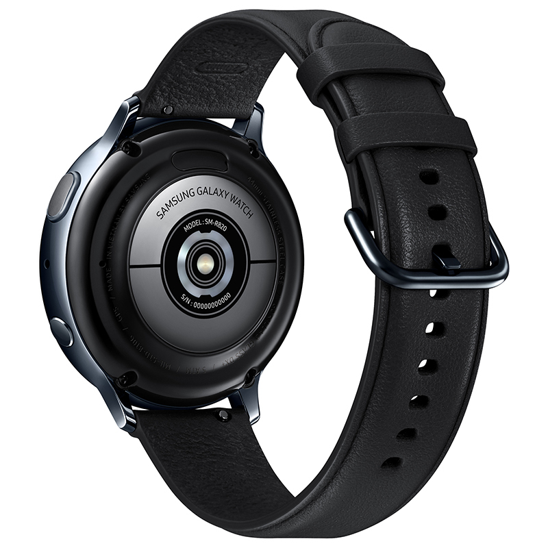 三星(SAMSUNG) Galaxy Watch Active2 伯爵黑 智能手表 蓝牙电话+50米防水+移动支付 钢制44mm
