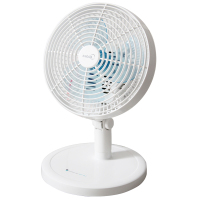 美的(Midea)FTW18-12L 台夹两用扇/电风扇办公室摇头台扇 白色