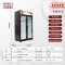 百利(BAILI)LC-1130M2W商用展示柜冷藏冰柜商用大容量立式冷柜便利店超市无霜风冷啤酒饮料展示柜水果保鲜柜