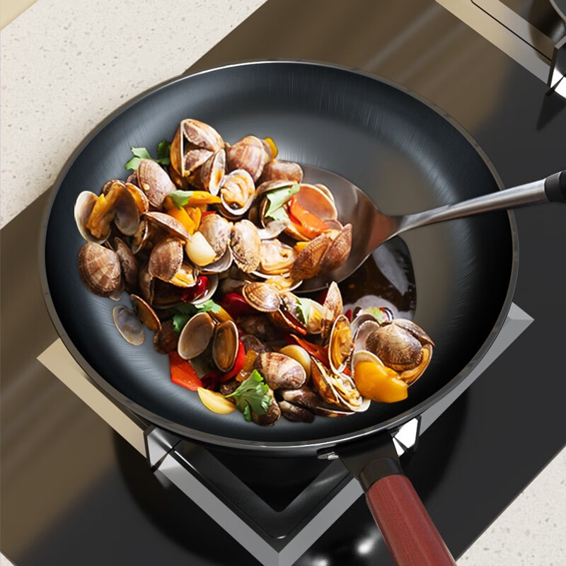 美菱(MELNG) MGJ-LC3212经典真不锈炒锅高清大图