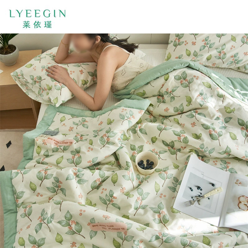 莱依瑾 LYEEGIN 夏凉被 全棉 200*230cm 张高清大图