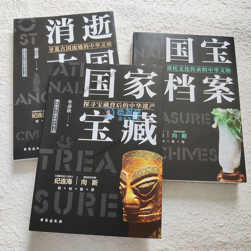 [正版]了不起的国宝三部曲国家宝藏清宫图档消逝古国国宝档案 彩色非物质文化遗产科普百科历史知识读物文物考古青少年课外书