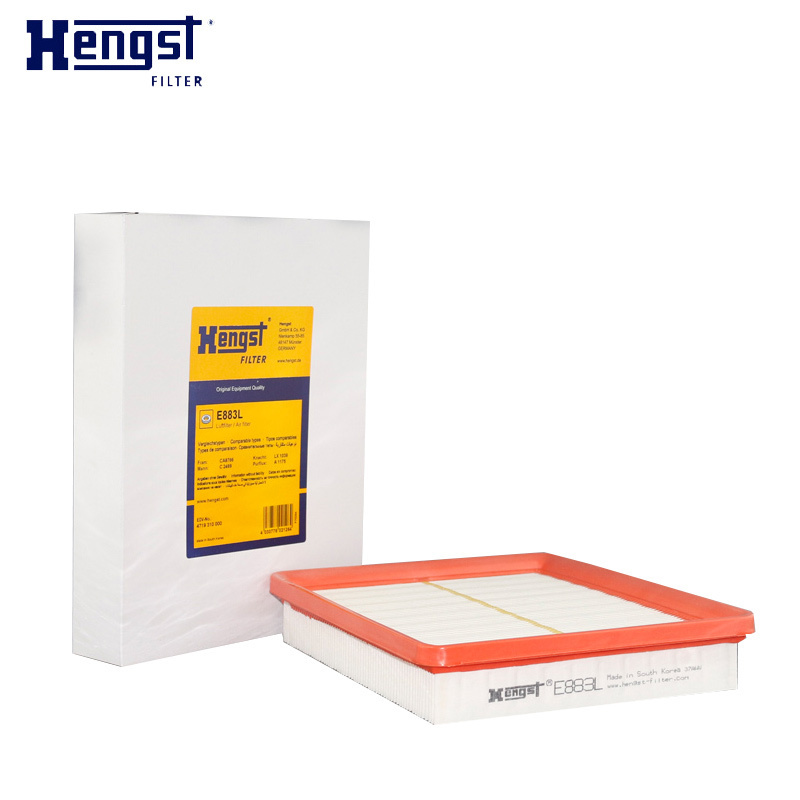 汉格斯特(hengst)空气滤E883L适配现代/老款索纳塔/名驭/远舰