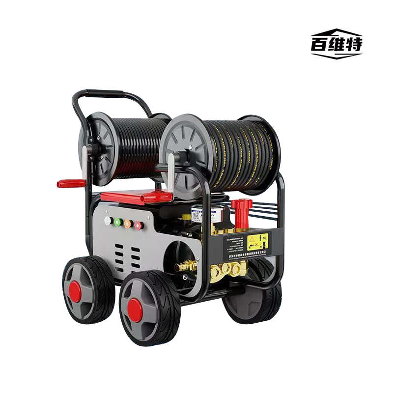 百维特 BWT-ST600型 电动高压清洗下水道疏通双用水枪高清大图