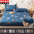 水洗棉全包纯色床笠单件床罩床套席梦思防尘套床垫保护罩全包床单 150x200cm-单床笠 鱼的快乐-卡通