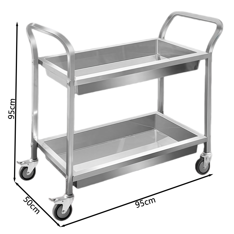 璎蕙 不锈钢餐车 弯管 个高清大图