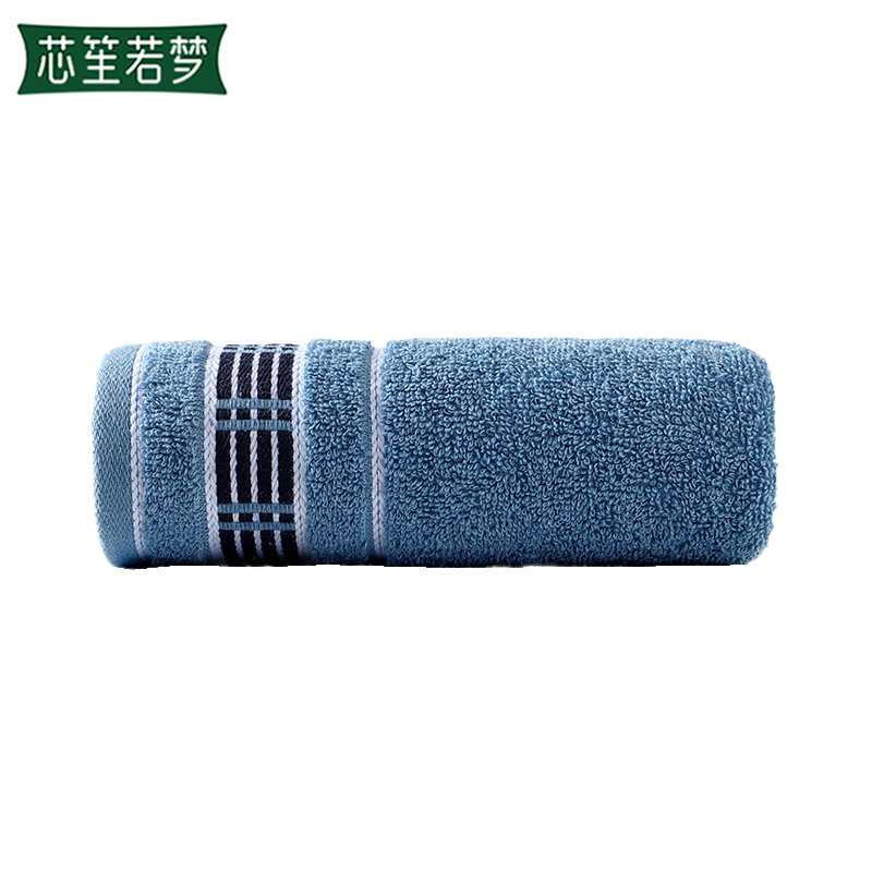 芯笙若梦 毛巾 刺绣 34*75cm 条高清大图