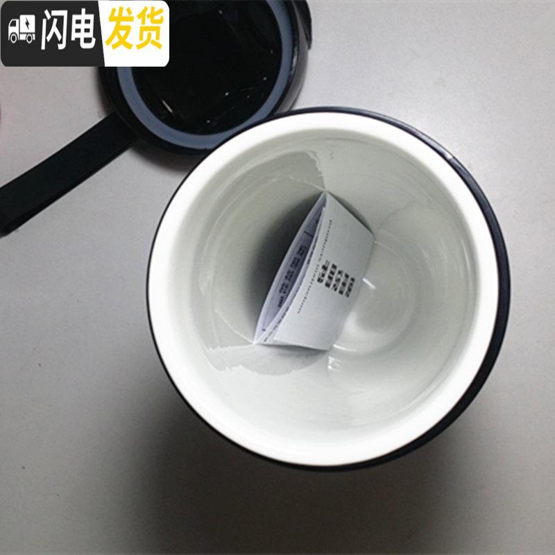 三维工匠保温杯大容量男士咖啡杯陶瓷内胆便携随手杯车载运动塑料水杯女马克杯高清大图