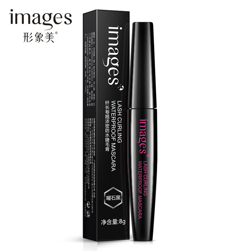 形象美睫毛膏防水卷翘自然持久不晕染8g百货聚惠高清大图