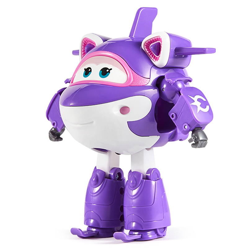 奥迪双钻 超级飞侠第5季变形机器人男孩女孩玩具儿童玩具 大号变形机器人雪儿740263高清大图