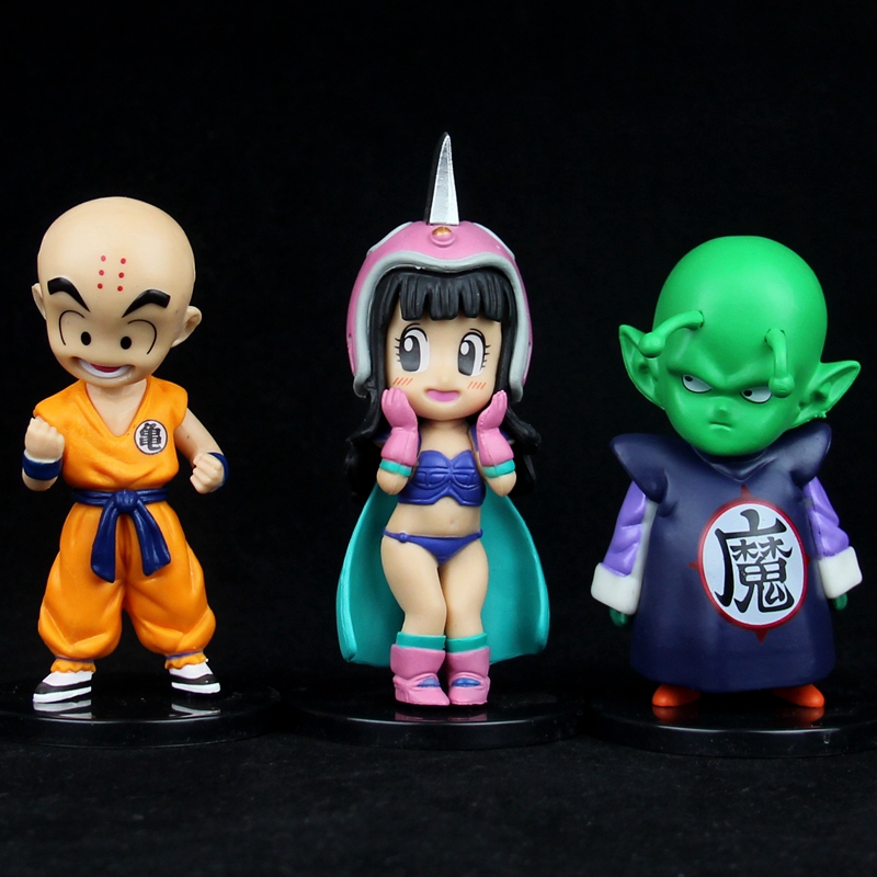 Q版七龙珠童幼年孙悟空小林琪琪贝吉塔特兰克斯手办公仔模型摆件 袋装 二代七龙珠公仔全七款 当天发货 图片 高清实拍大图 苏宁易购