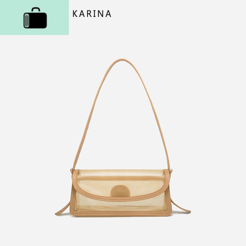 果冻包腋下包包2020新款夏天时尚百搭透明包网面网红单肩斜挎包女NEW LAKE女士单肩包