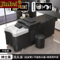 锦北泰式洗头床理发店专用水疗床按摩床全躺式头疗床+热水器+熏蒸