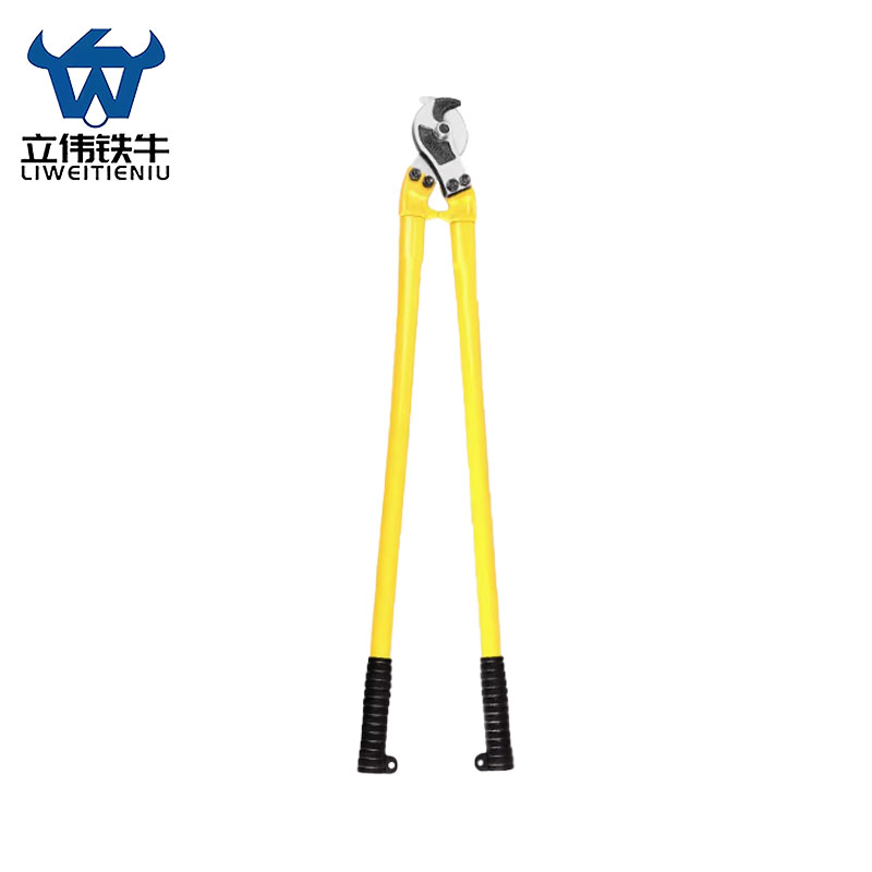 立伟铁牛工业级黄色电缆剪32寸/把高清大图