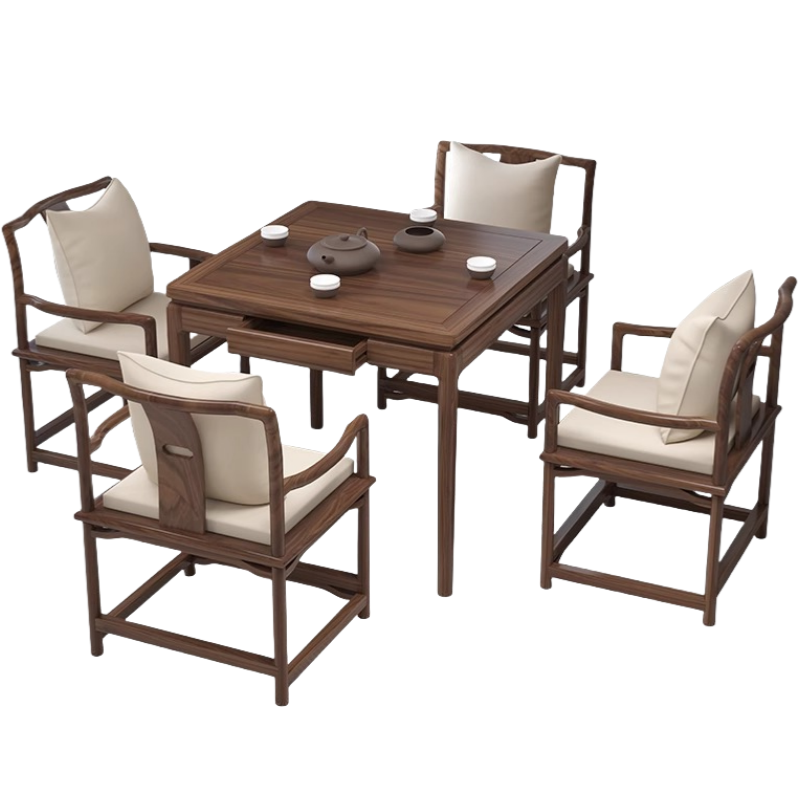 豫龙都 休闲桌 一桌四椅套高清大图