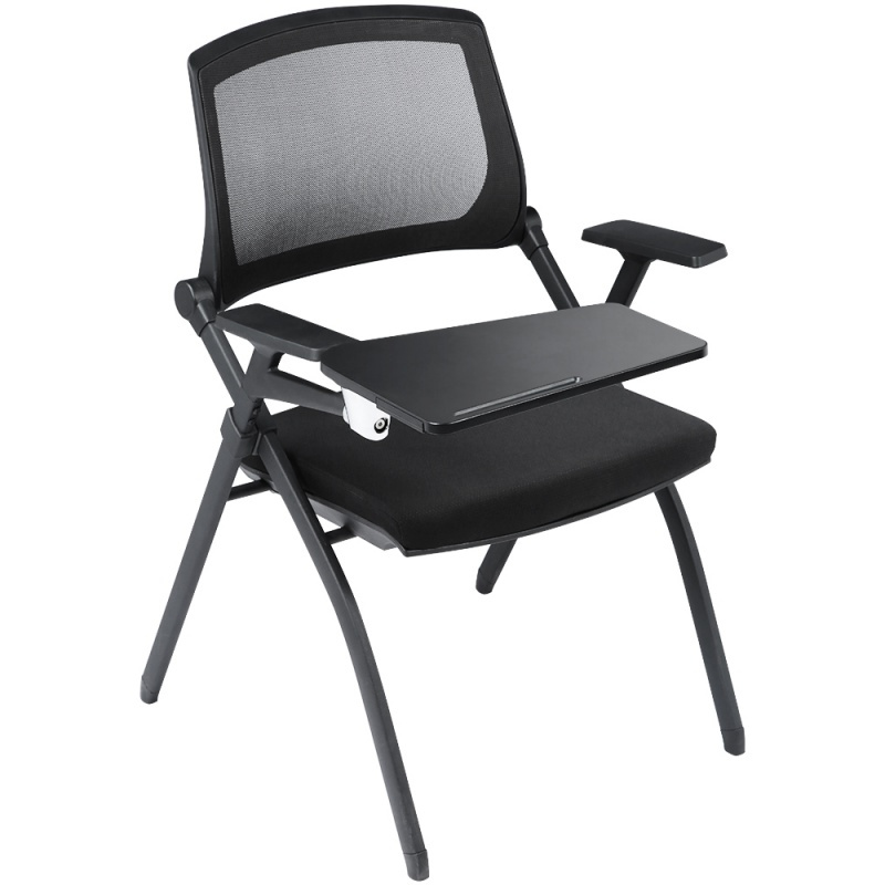 培训椅带桌板可折叠一体桌凳学生会议椅写字板办公会议室椅子