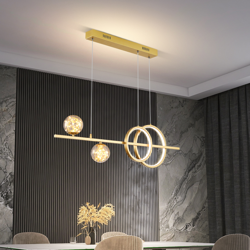 雷士照明简约现代餐厅灯吊灯创意个性灯饰吧台餐桌客厅中山灯具高清大图