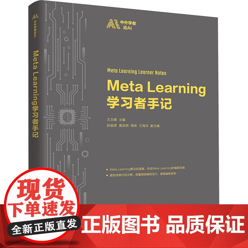 Meta Learning学习者手记 王文峰等著 9787302684121 清华大学出版社 中外学者论AI高清大图