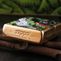 原装正版zippo打火机 C05森林的奥秘小豹子 限量珍藏男士zppo正品