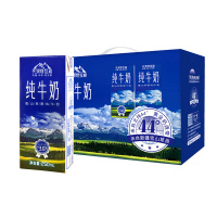 天润(TERUN)-C 喀拉峻雪山草原纯牛奶250ml*12盒