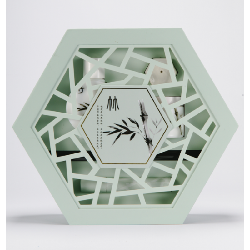 美通 (Aroma Light)G07-MT004C 香薰蜡烛 梅兰竹菊君子礼盒 竹