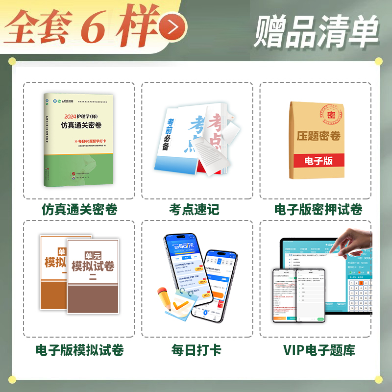 [正版]2024年备考初级护师资格考试护理学(师)仿真通关密卷模拟押题历年真题试卷练习题全国卫生专业技术资格考试用书人高清大图