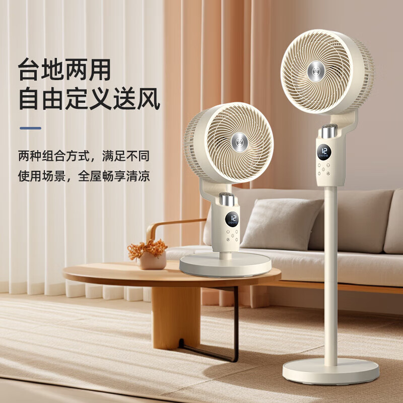 西屋(WESTINGHOUSE)空气循环扇家用立式遥控落地扇涡轮落地扇循环对流轻音低噪大风力节能风扇WTH-XH018高清大图